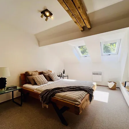 The Mountain Sky Apartment - Prostorny Loft 198 M2 S Lesem Za Okny, Terasa, Parkovani Zdarma Jeseník