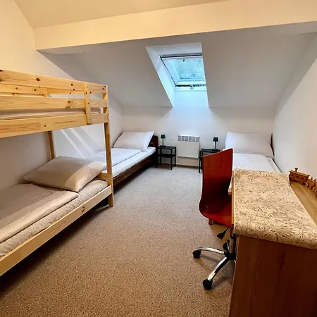 Daire The Mountain Sky - Prostorny Loft 212 M2 S Lesem Za Okny Vhodny Pro Rodiny S Detmi, Terasa, Detsky Koutek, Parkovani Zdarma