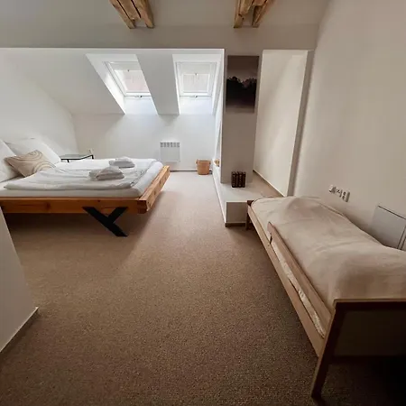 Lägenhet The Mountain Sky - Prostorny Loft 198 M2 S Lesem Za Okny Vhodny Pro Rodiny S Detmi, Terasa, Detsky Koutek, Parkovani Zdarma *